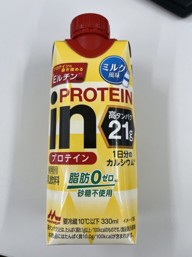 in PROTEIN ミルク風味​