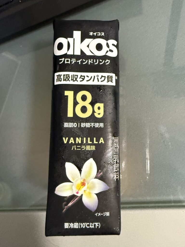 oikos プロテインドリンク　バニラ味​